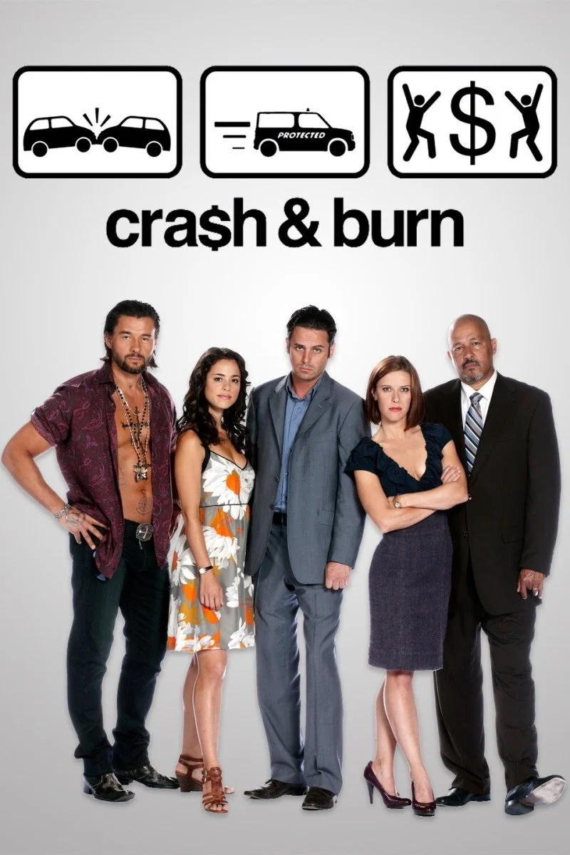 تصادف و آتش سوزی