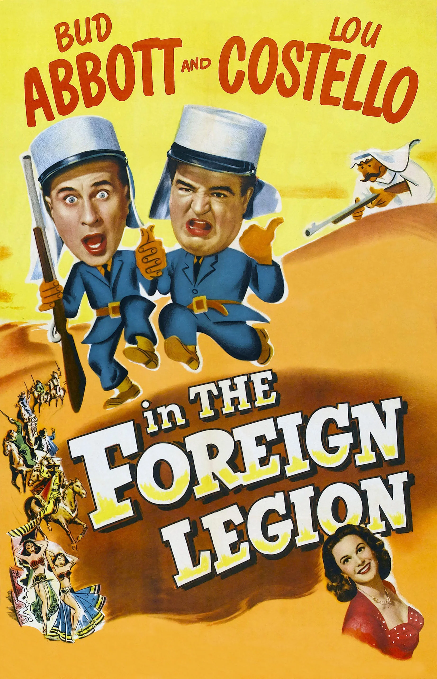 Abbott and Costello en la  Legion Extrangera