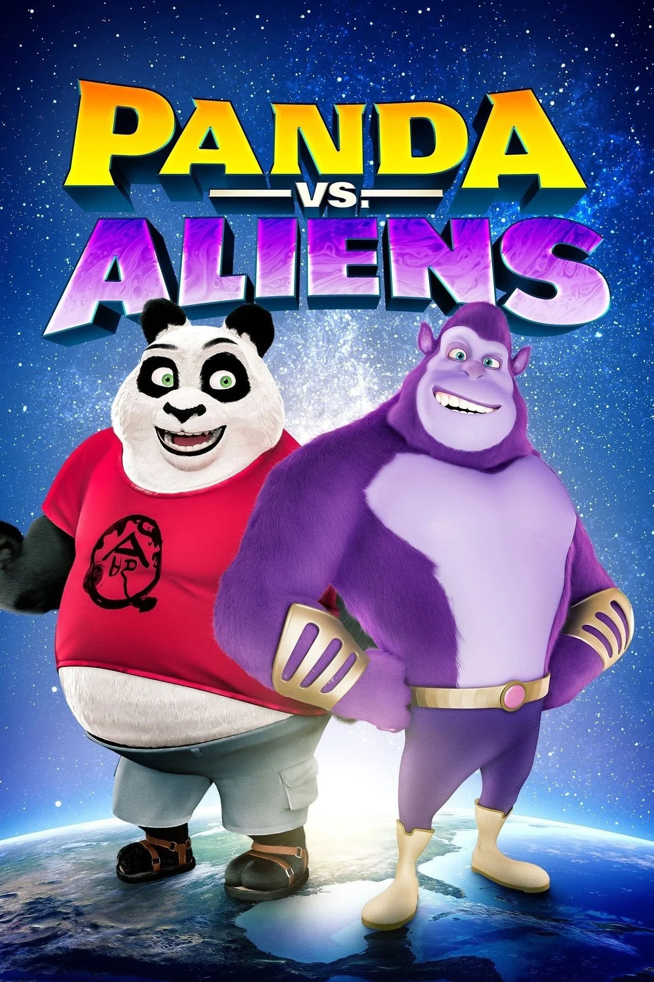 Panda contra Aliens