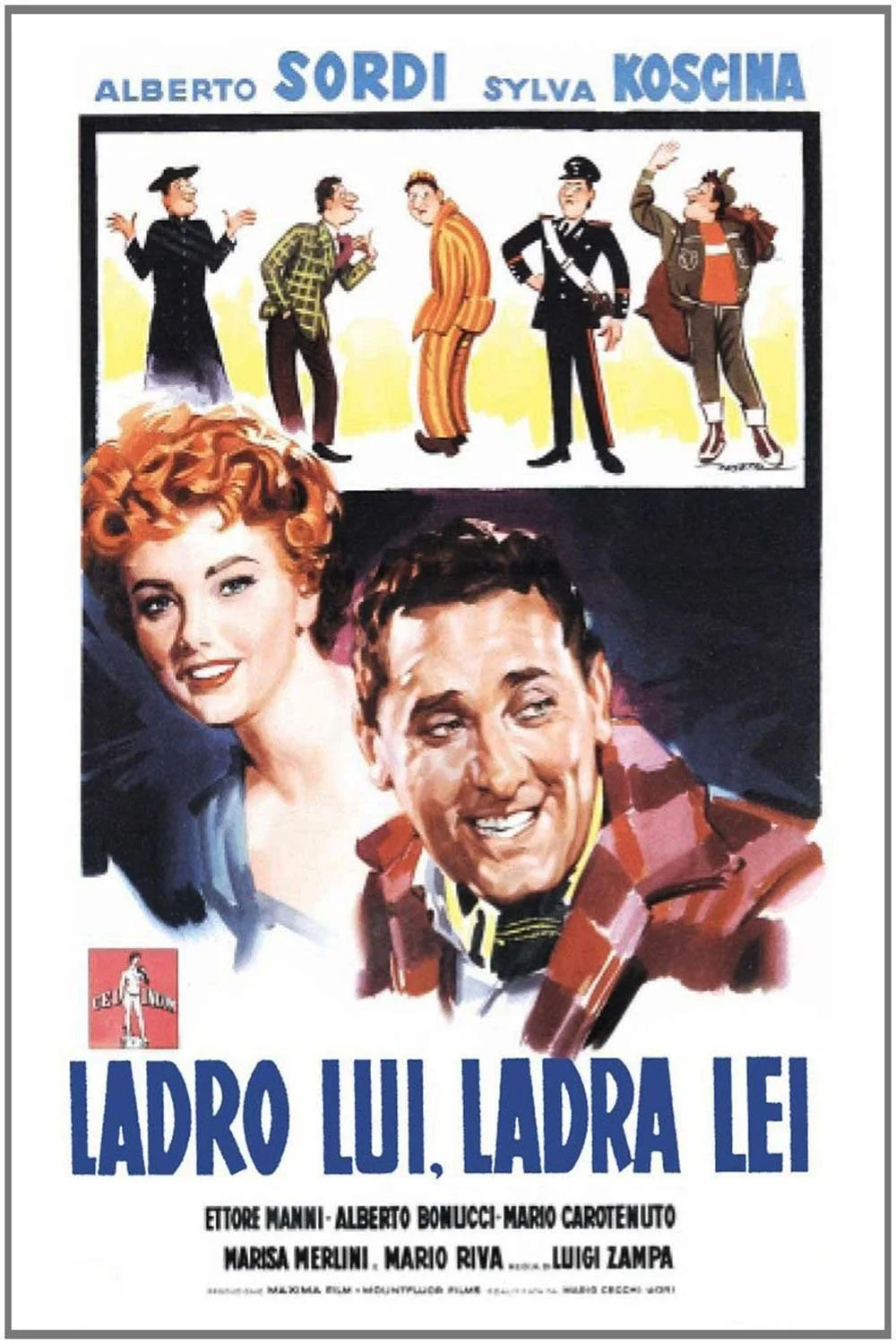 Ladrón él, ladrona ella