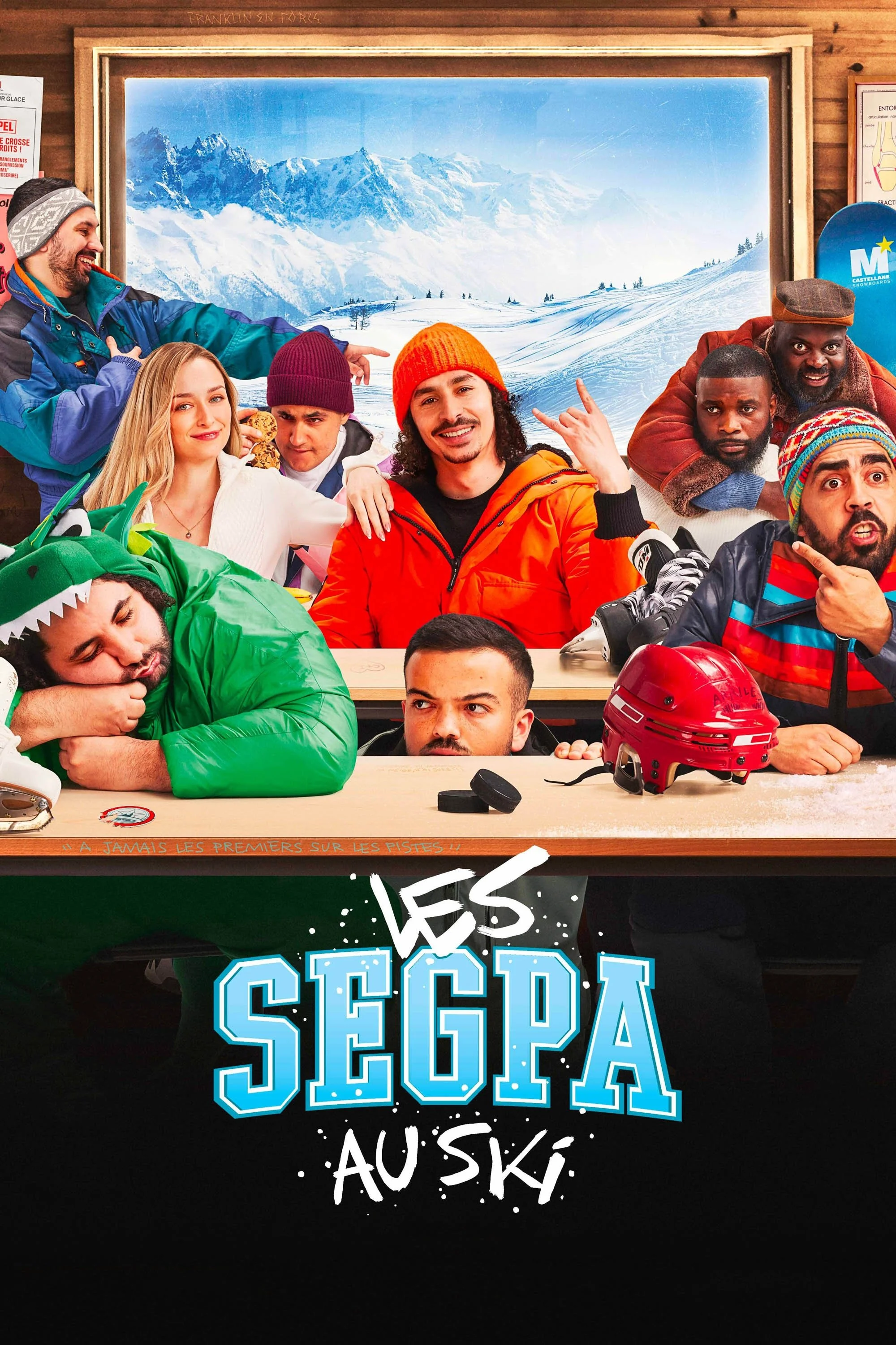 دانش‌آموزان SEGPA در اسکی