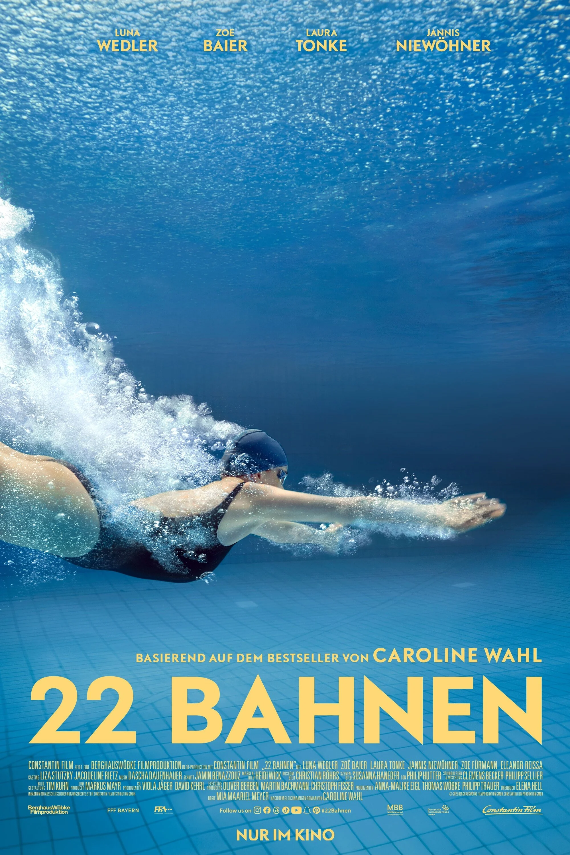 22 Bahnen