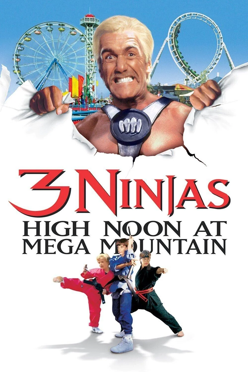 3 ninjas en el parque de atracciones