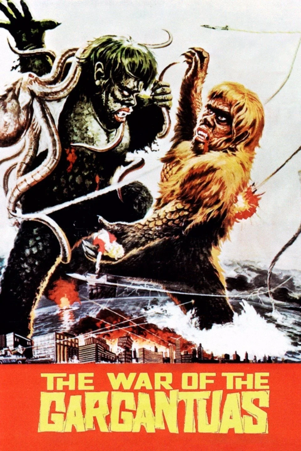 La batalla de los simios gigantes