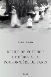 Procession of Baby Carriages at a Paris Nursery