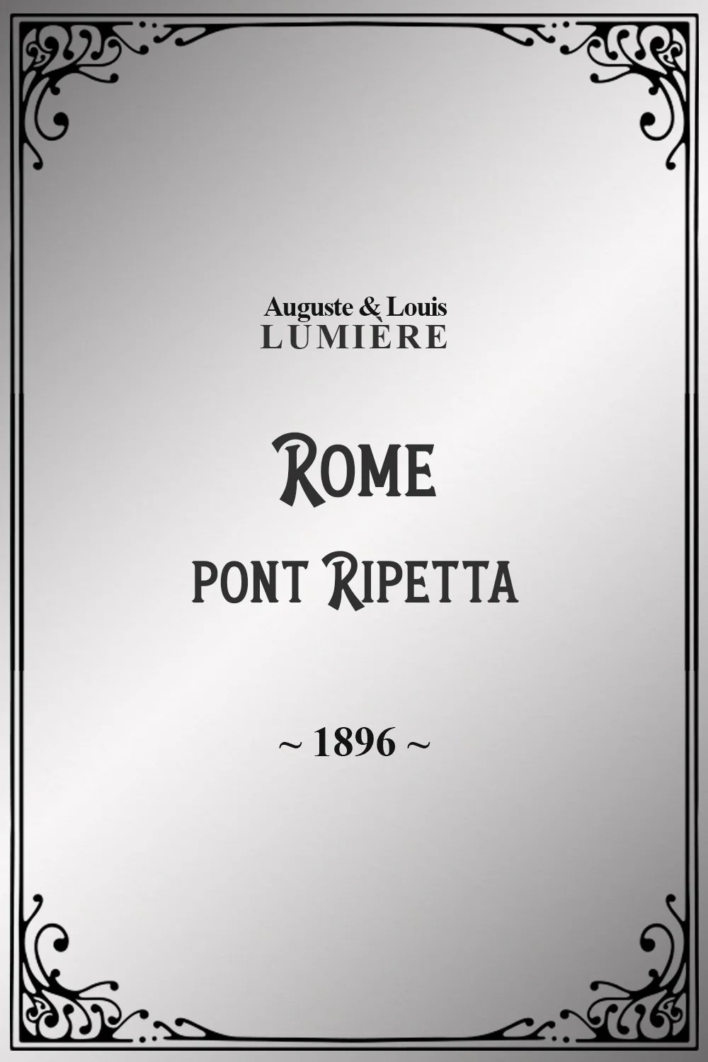 Rome, pont Ripetta