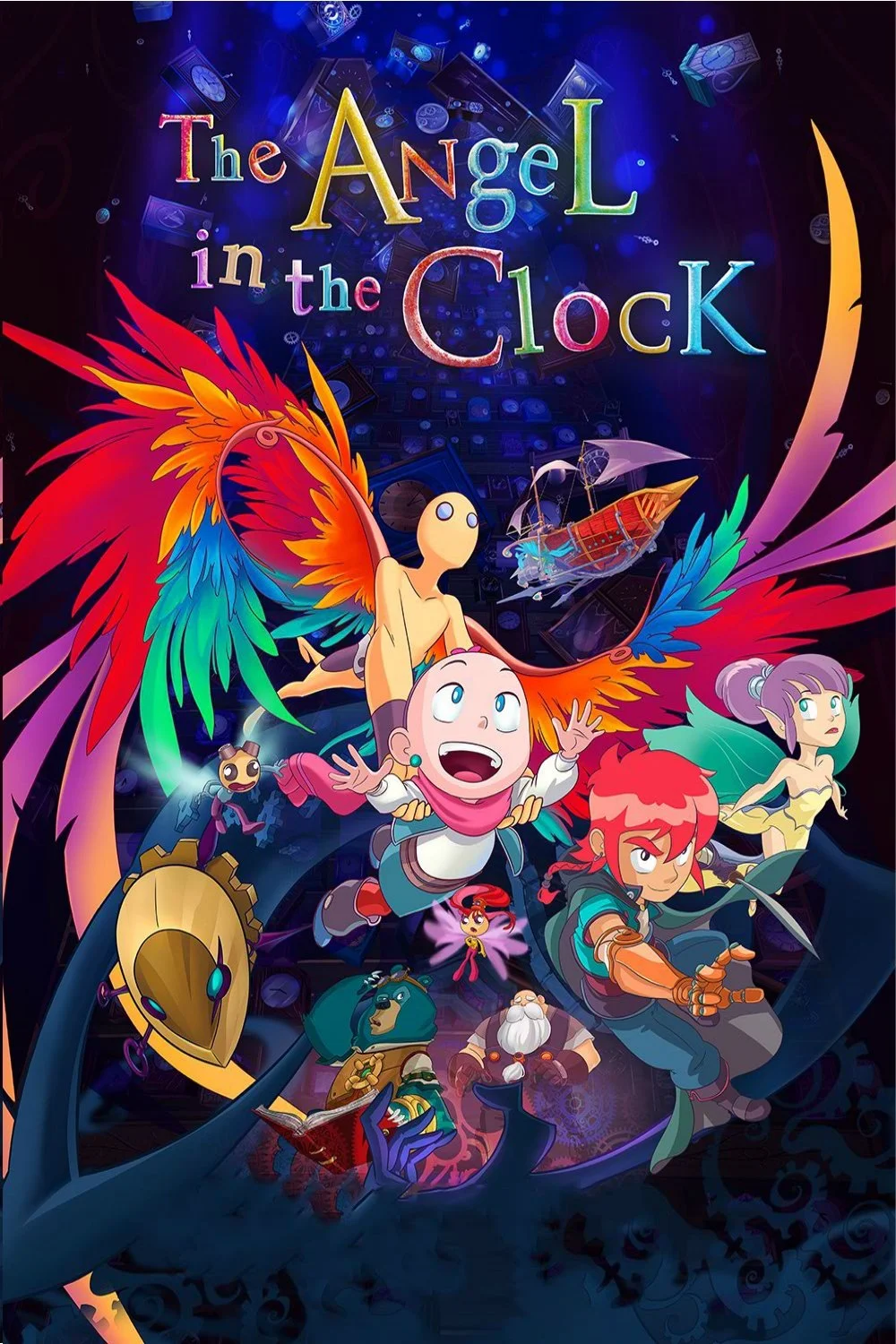 فرشته روی ساعت