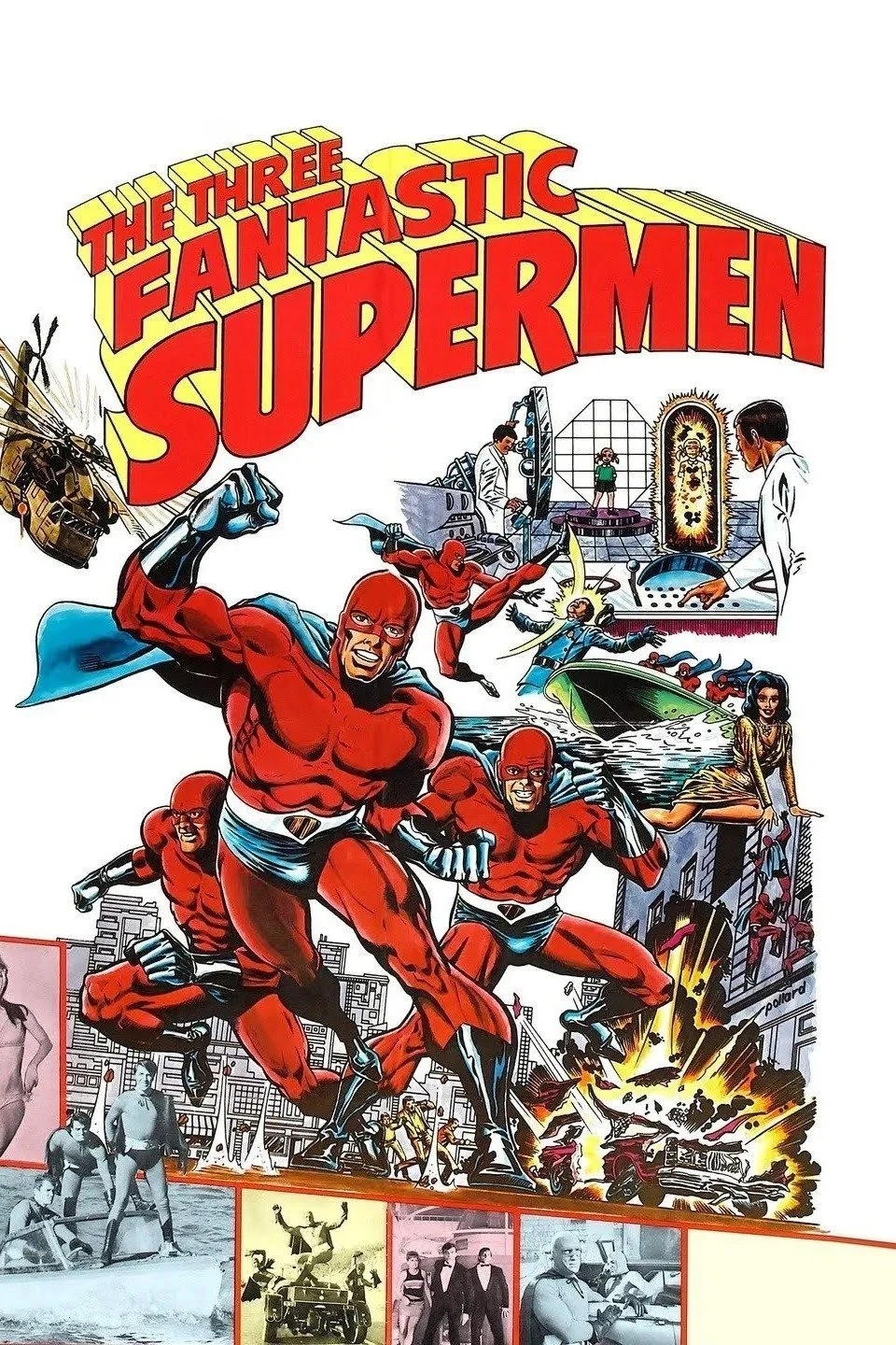 Les Trois Fantastiques Supermen