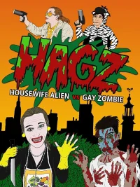 Ama de casa alien vs. Zombie gay