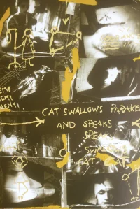 Cat Swallows Parakeet and Speaks!