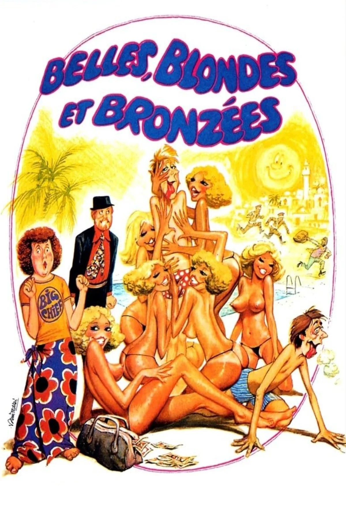 Bellas, rubias y bronceadas