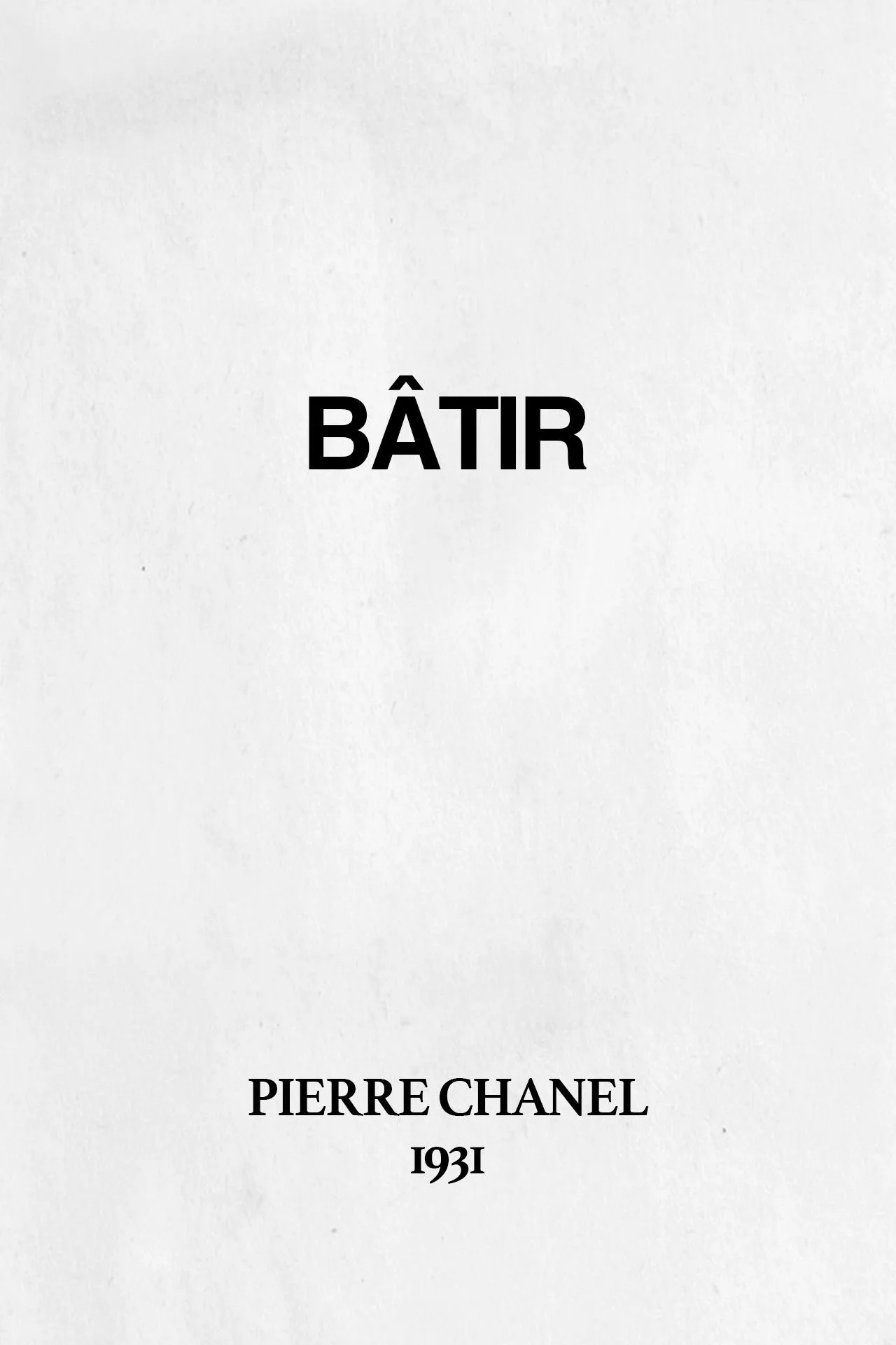 Bâtir