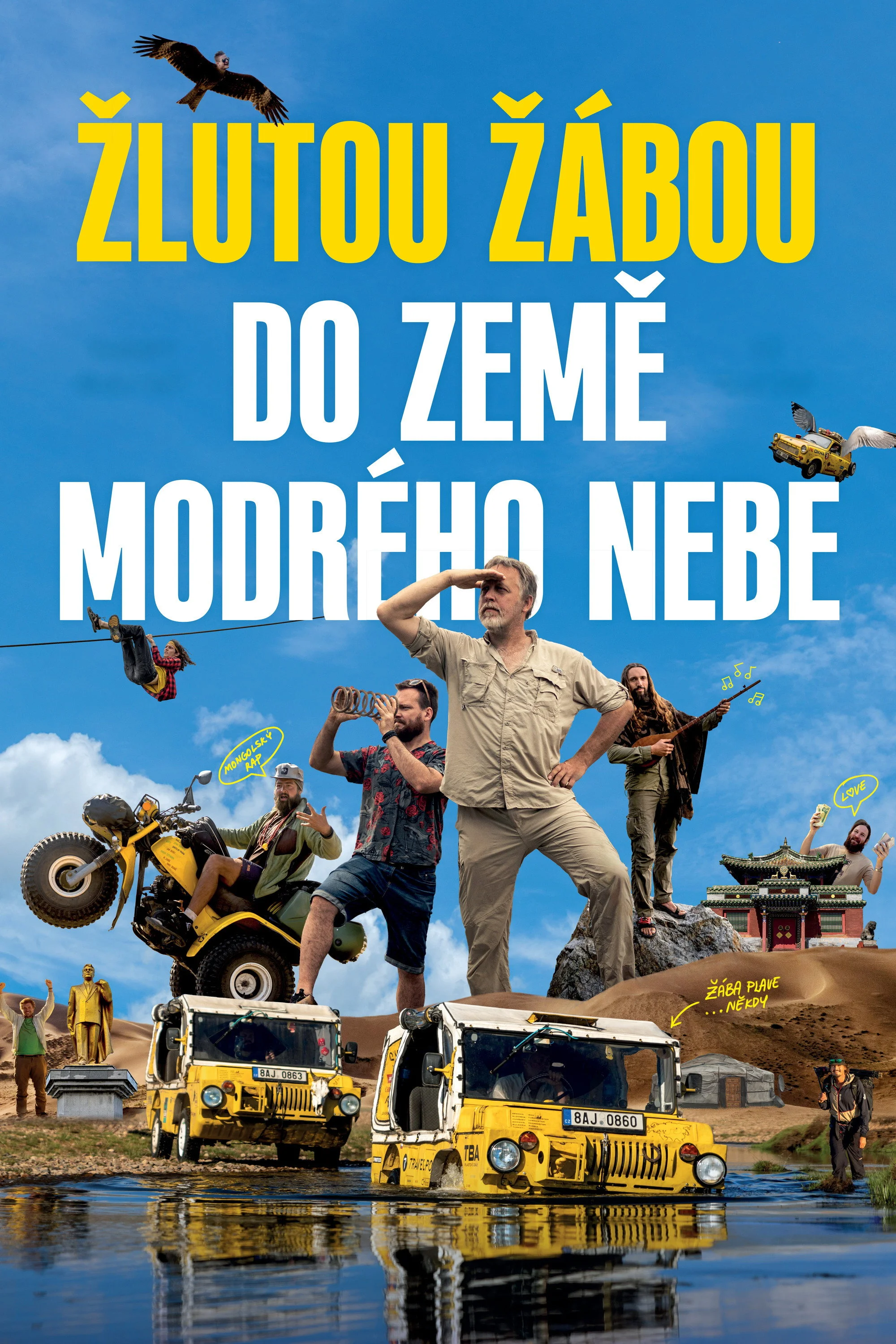 By the Yellow Frog to the Land of Blue Sky