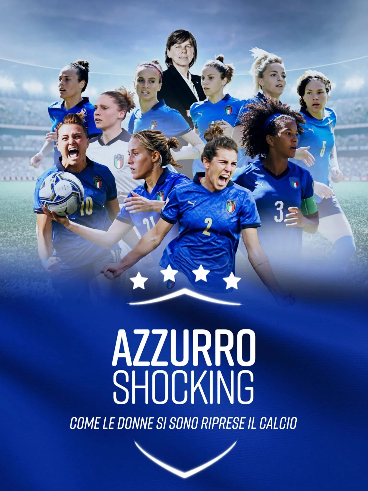 azzurro شوکینگ - چگونه زنان فوتبال را برداشتند