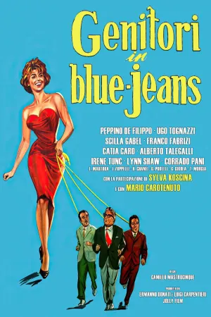 Genitori in blue-jeans