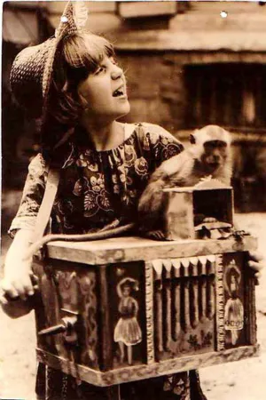 خواننده خیابانی کوچک