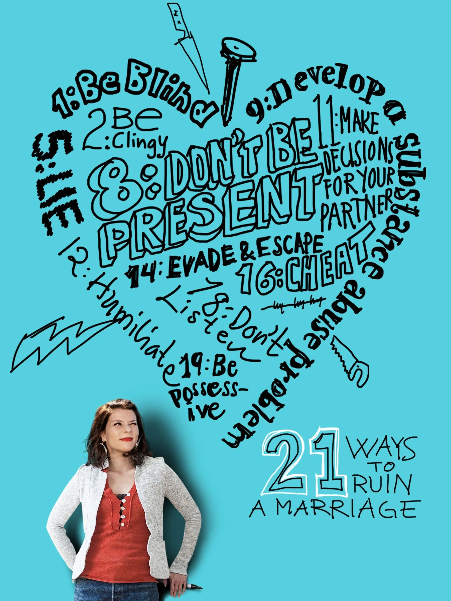 21 راه برای خراب کردن یک ازدواج