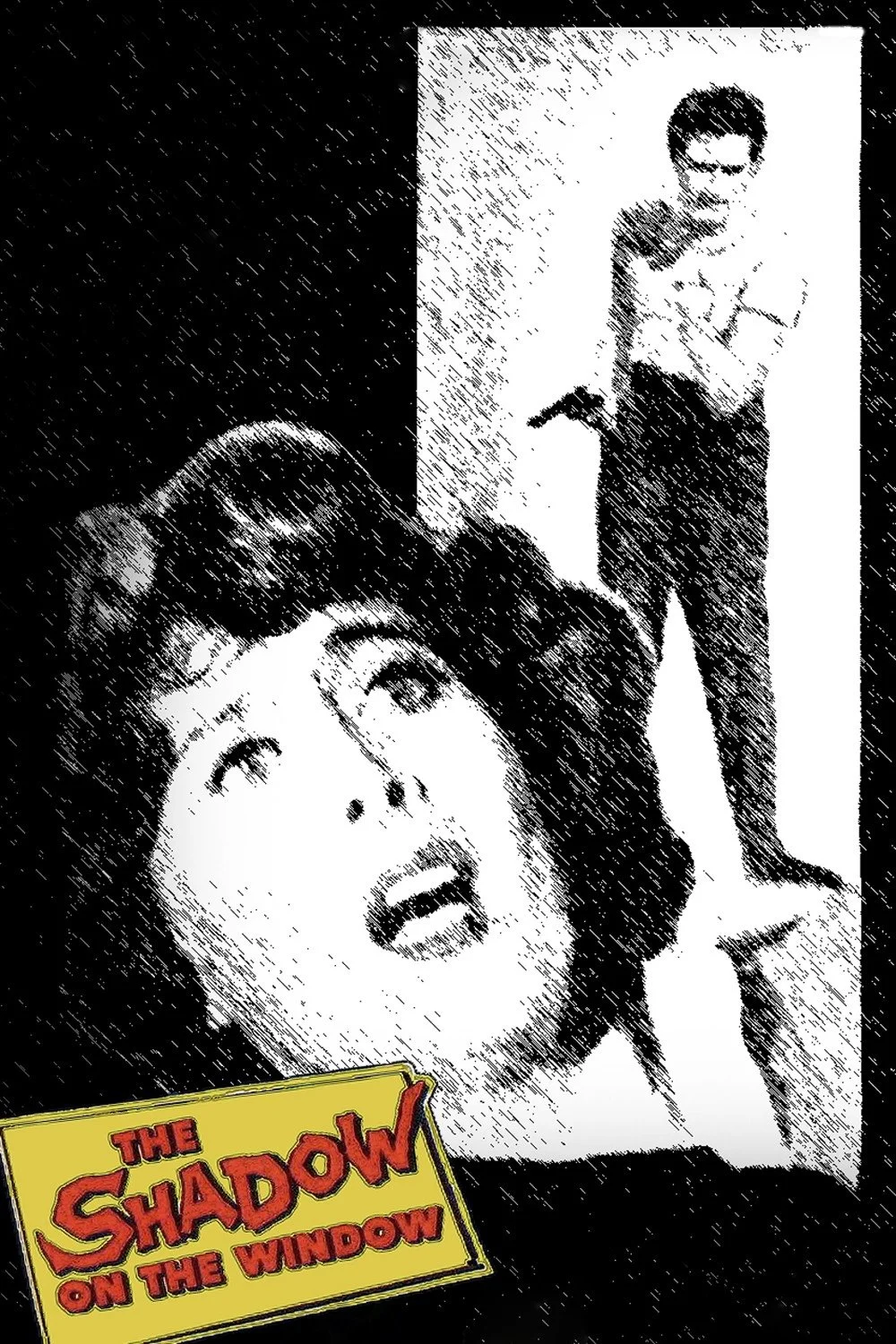 سایه بر روی پنجره