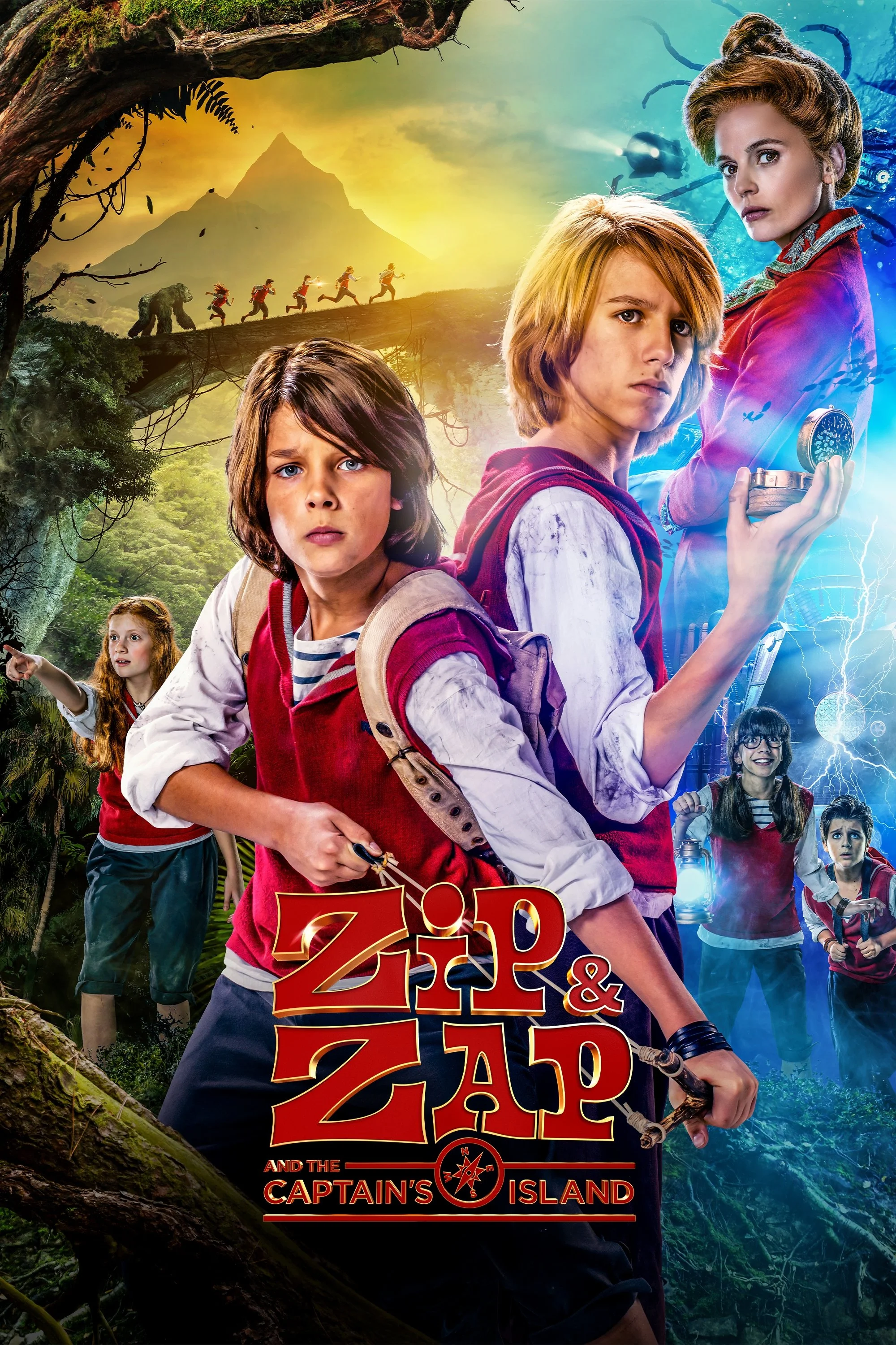 زیپ و زاپ و جزیره کاپیتان