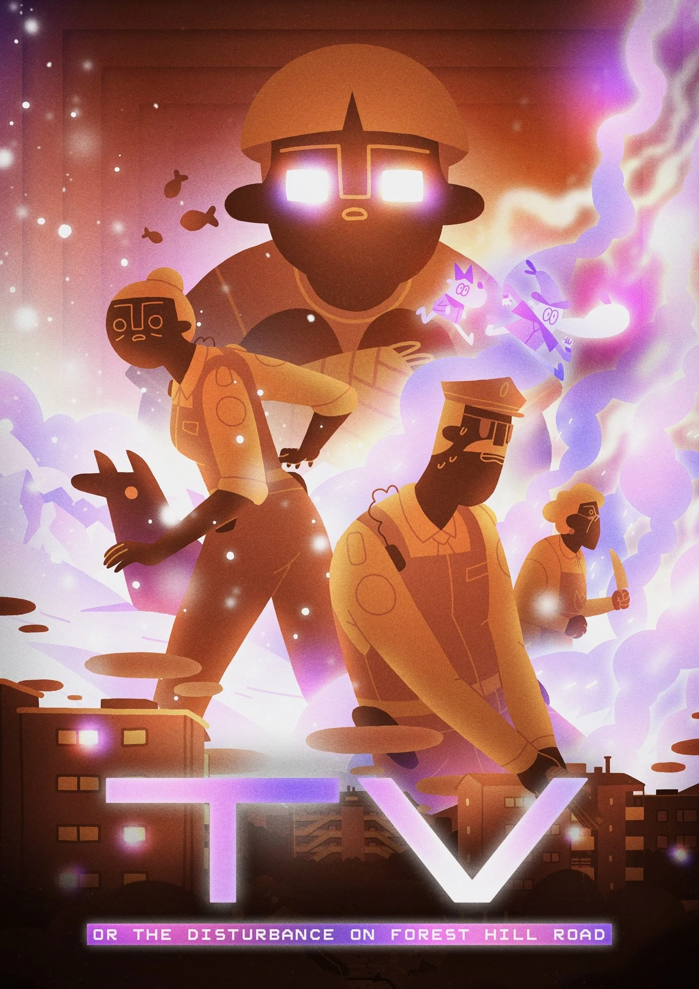 تلویزیون یا اختلال در جاده هیل جنگلی