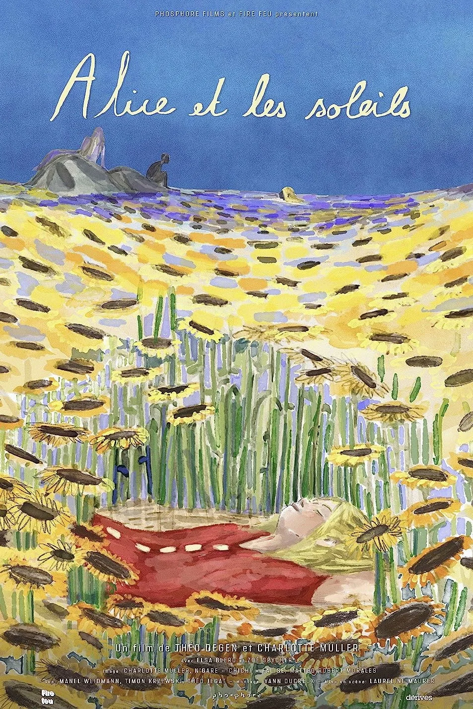 آلیس و گل‌های آفتابگردان