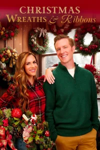 Christmas Wreaths and Ribbons