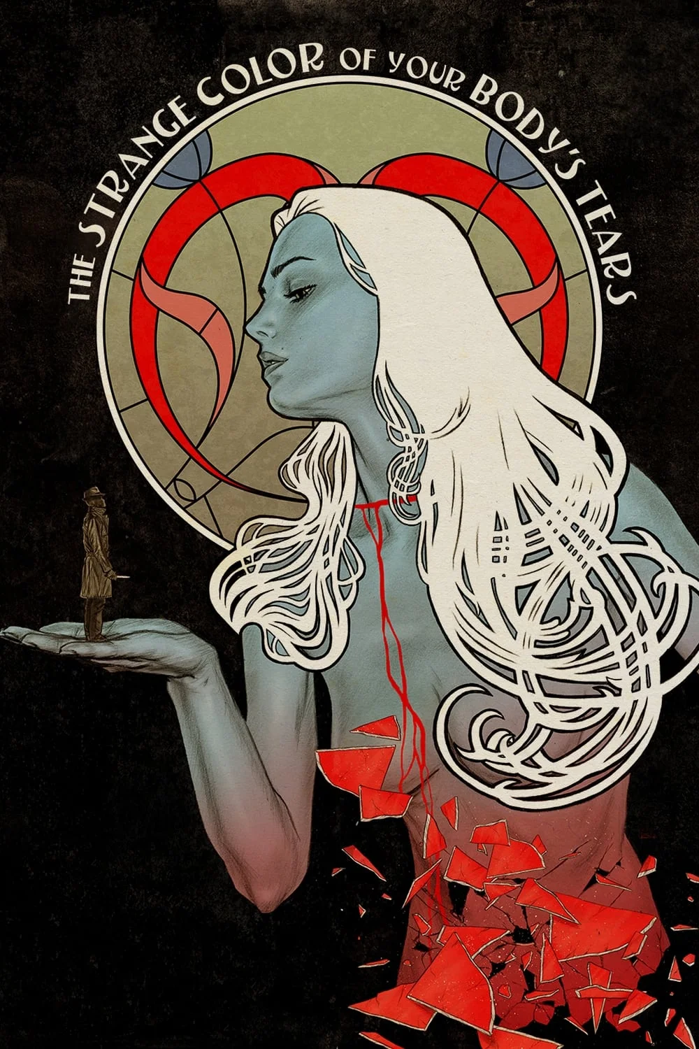 رنگ عجیب اشک‌های بدن شما