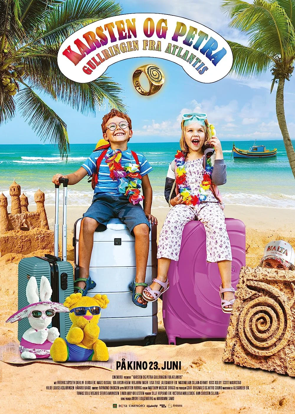 کارستن و پتر - حلقه طلایی از آتلانتیس