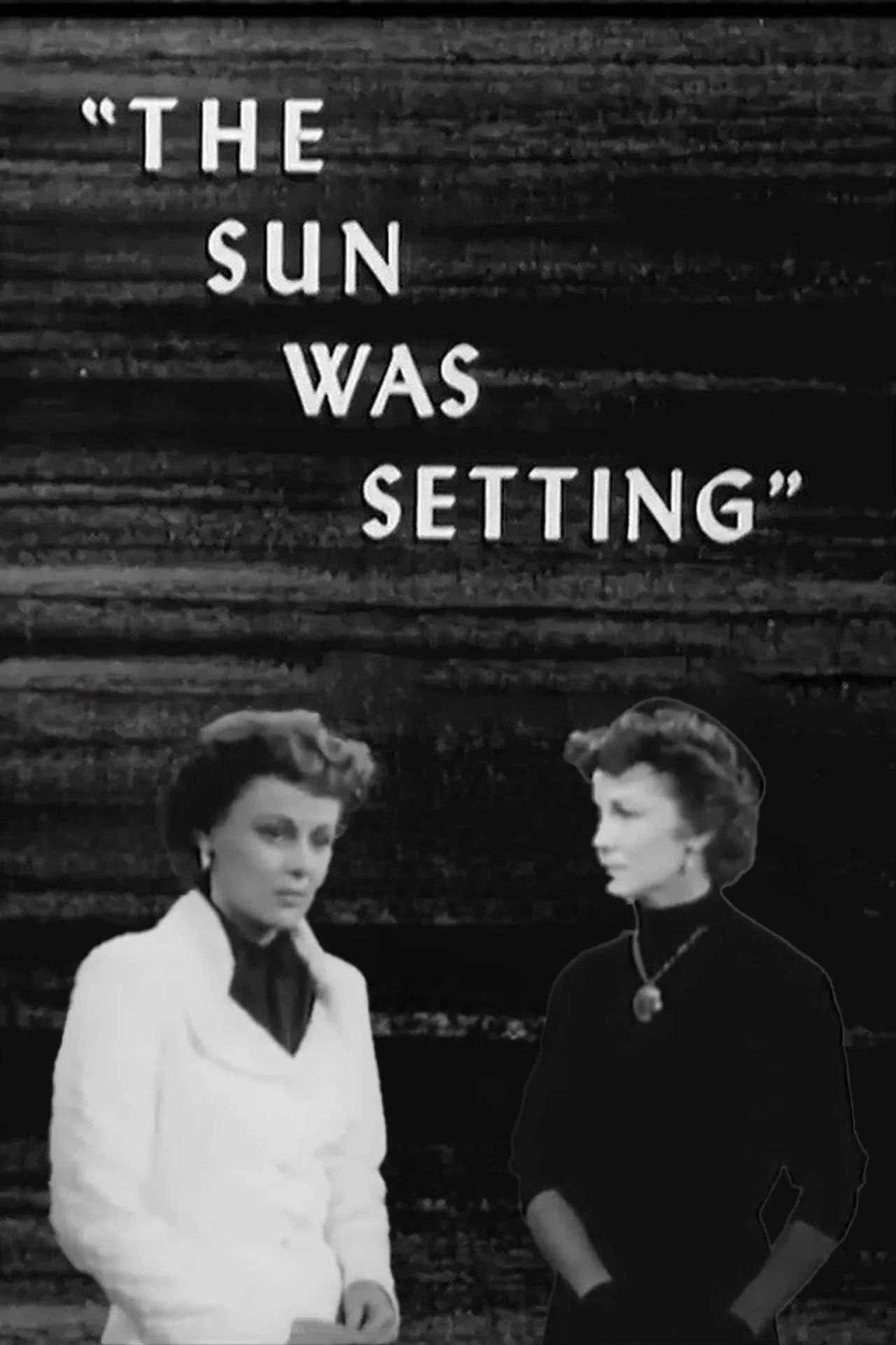 خورشید در حال غروب بود