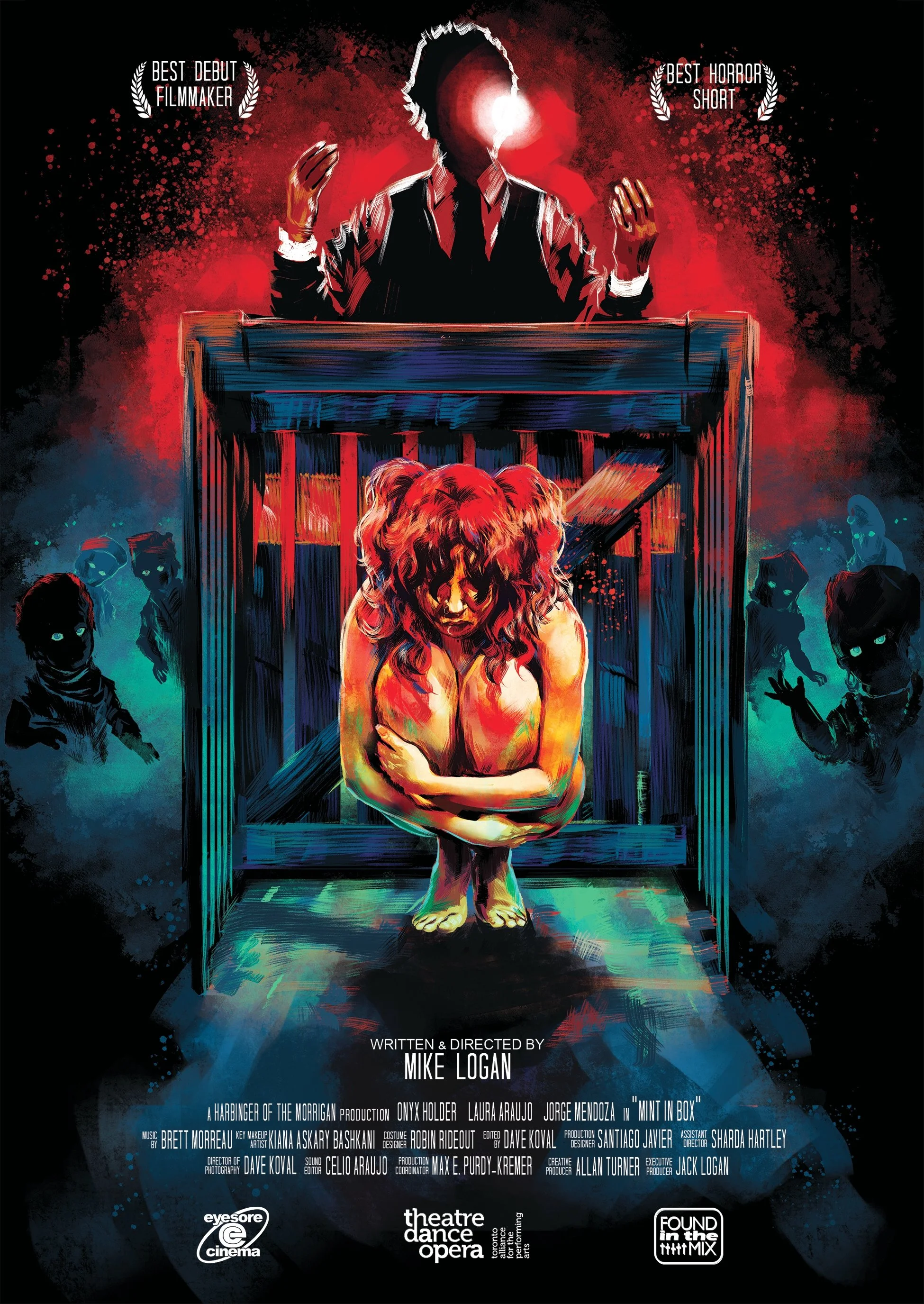 نعناع در جعبه