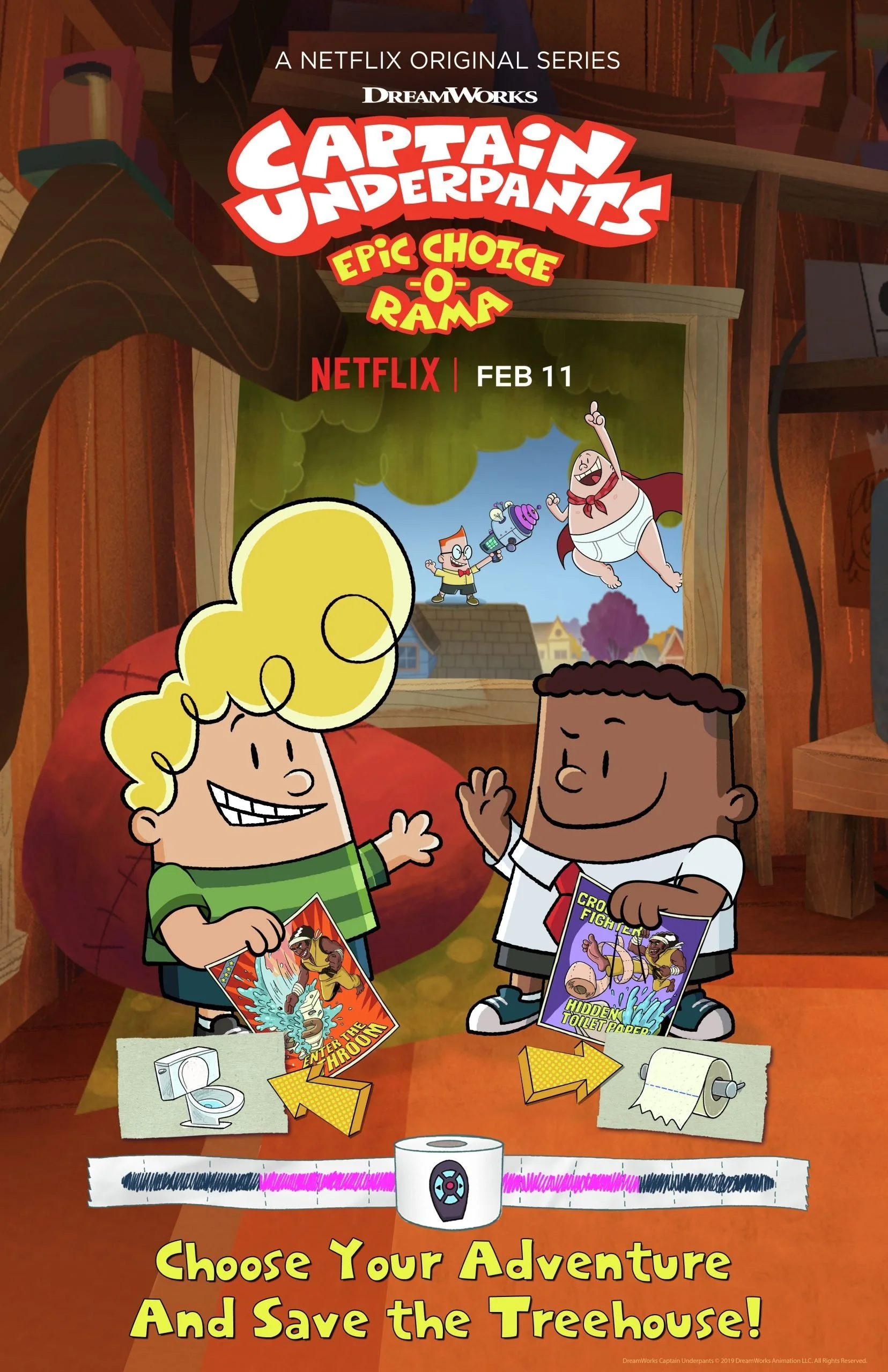 کاپیتان شلوار زیر: انتخاب‌های حماسی