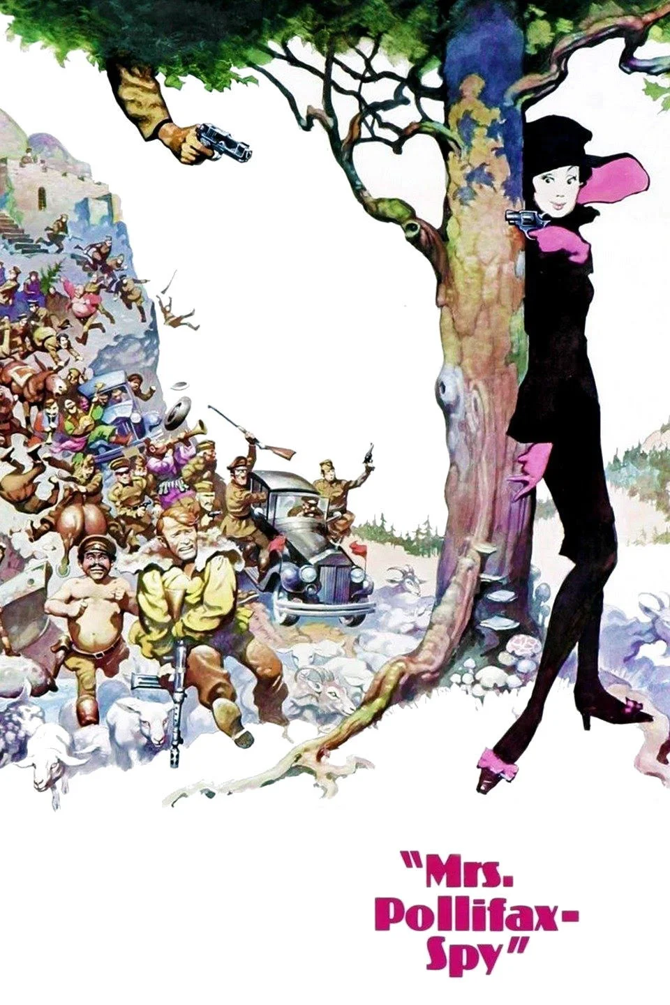 خانم پولی‌فکس — جاسوس
