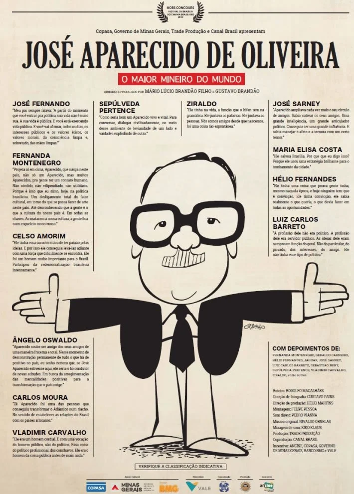 ژوزه آپارِسیدو دِ اولیویرا - بزرگ‌ترین مرد مینِیرو در جهان