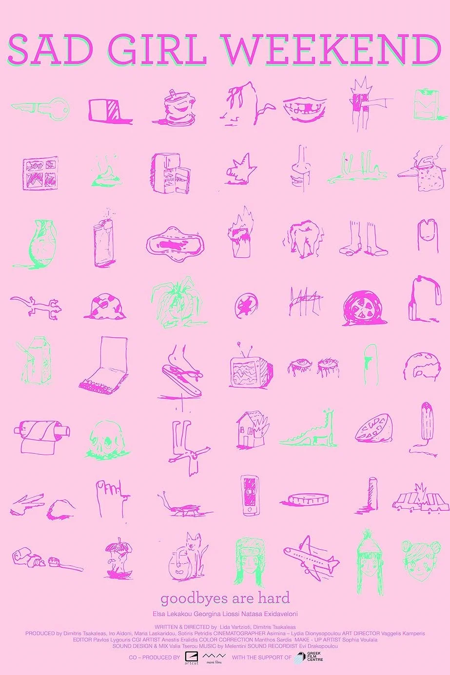 آخر هفته دختر غمگین