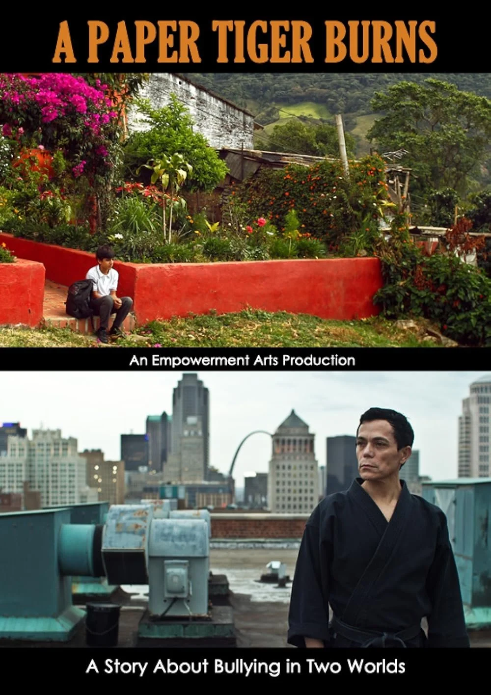 ببر کاغذی می‌سوزد