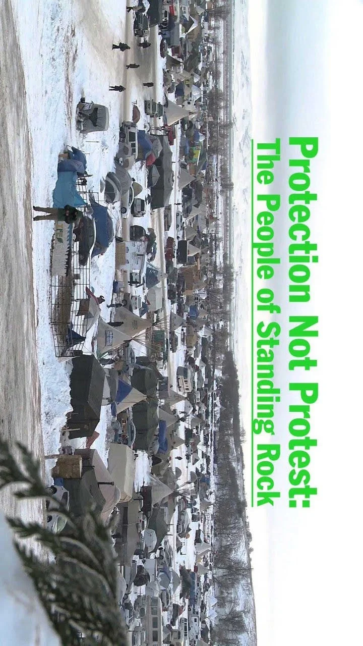 حمایت نه اعتراض: مردم استندینگ راک