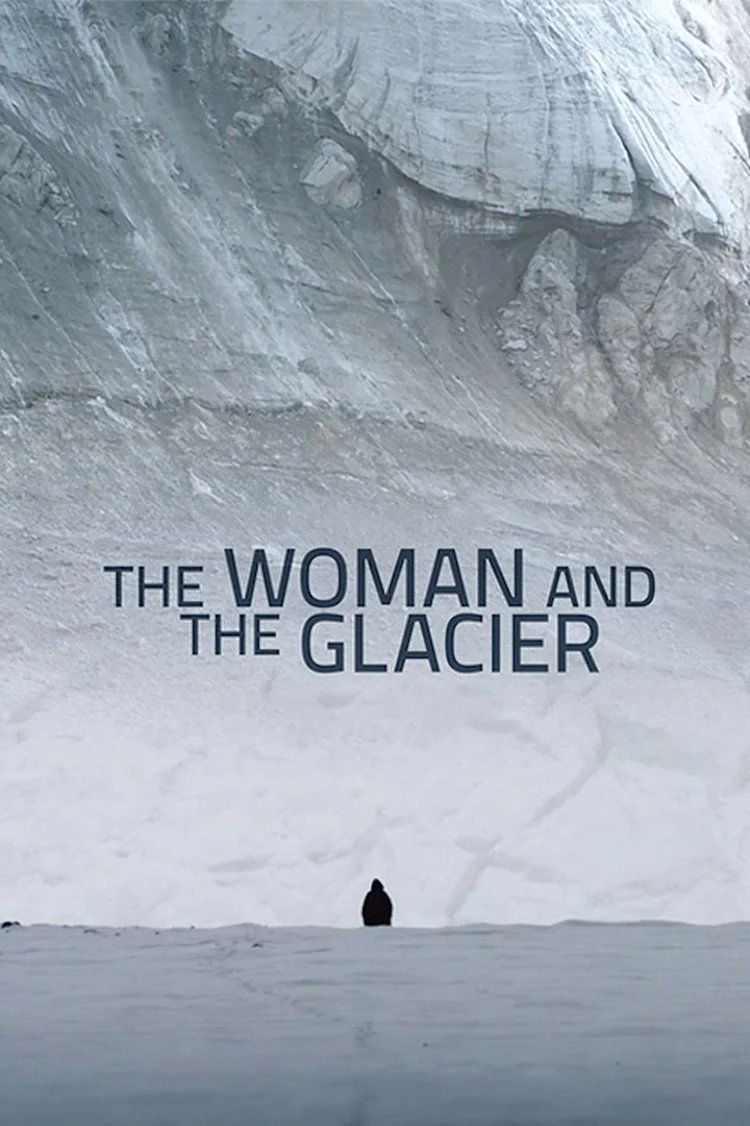 Woman and the Glacier