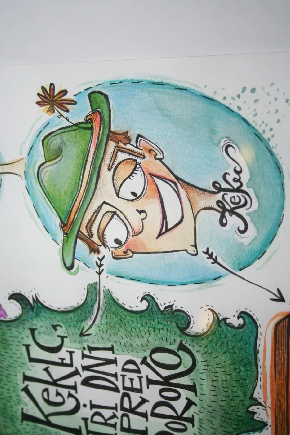 کِکِک سه روز قبل از عروسی