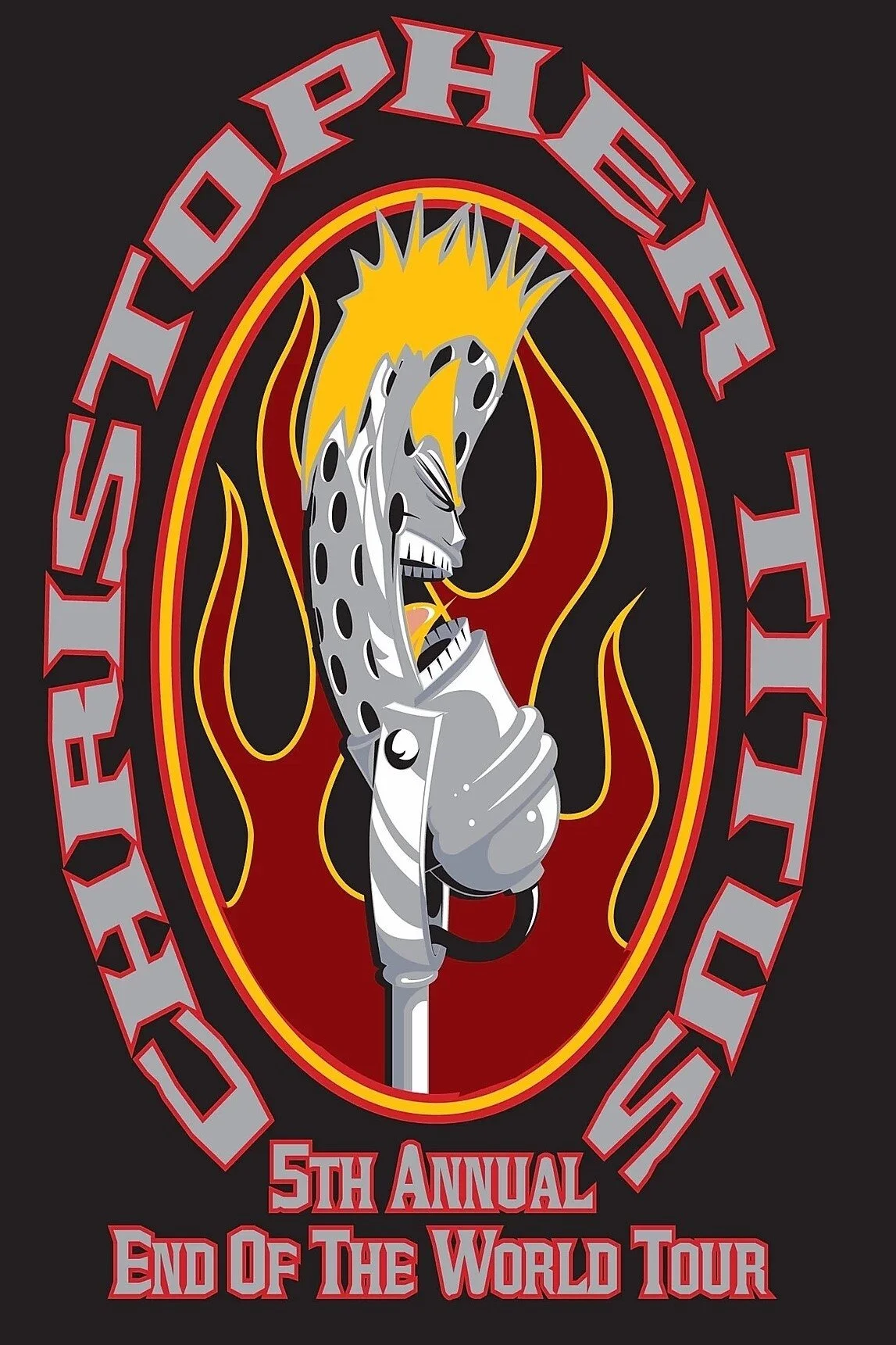 کریستوفر تیتس: پنجمین تور سالانه پایان دنیا