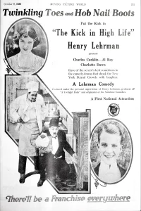 The Kick in High Life