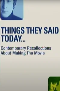 Things They Said Today