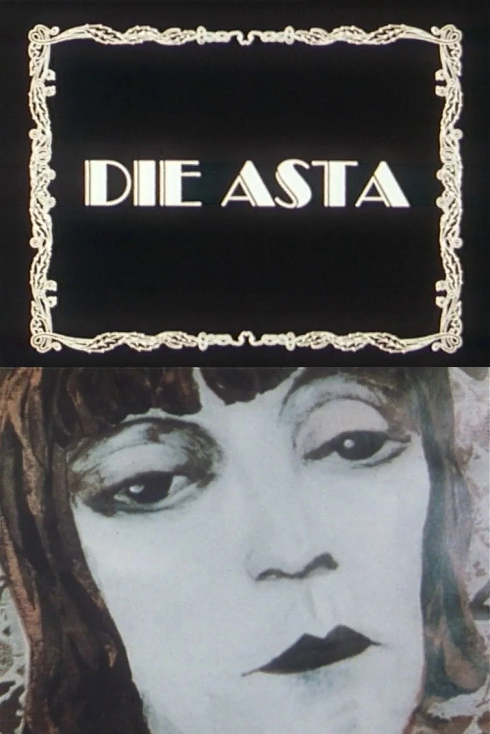 Die Asta - portræt af Asta Nielsen