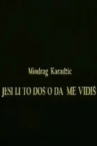 Did You Come to See Me?