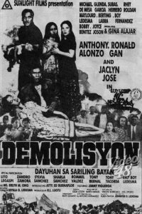 Demolisyon: Dayuhan sa sariling bayan