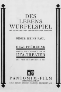 Des Lebens Würfelspiel