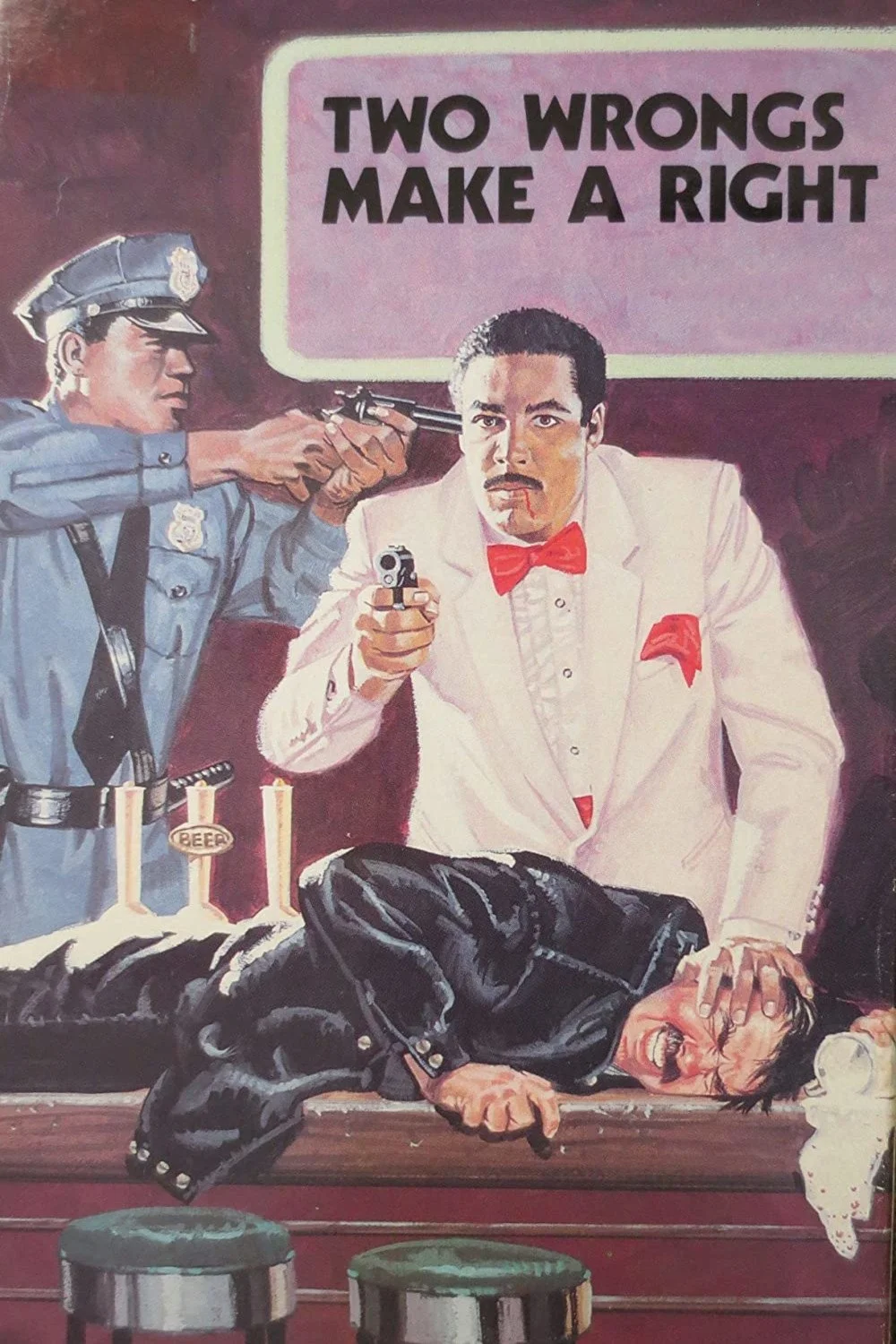 دو کار اشتباه برابر است با یک حق